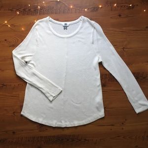 NWOT ribbed long sleeve lightweight sweater